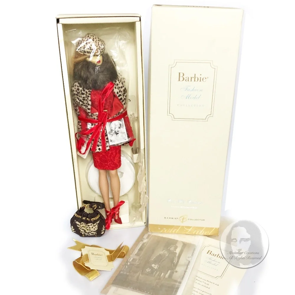 Barbie Silkstone Doll Red Hot Reviews Gold Label Barbie Fashion Model Collection